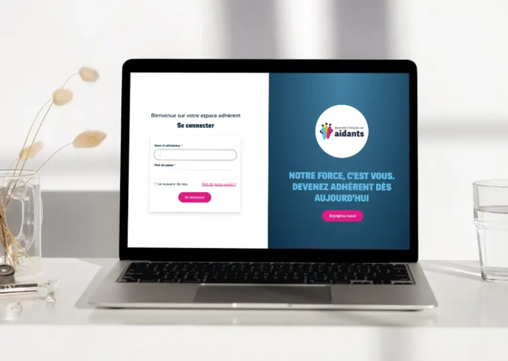 web app ASSOCIATION FRANÇAISE DES AIDANTS | Plateforme collaborative